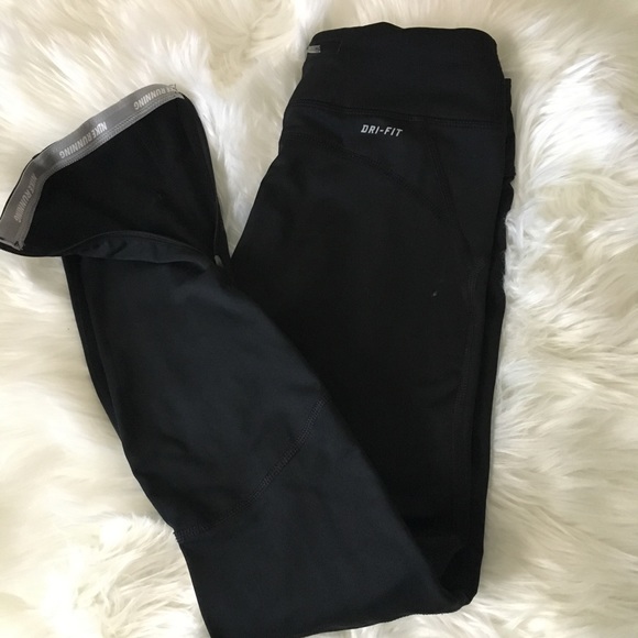 NWOT Nike Dri-fit filament zipper running leggings - Picture 5 of 5